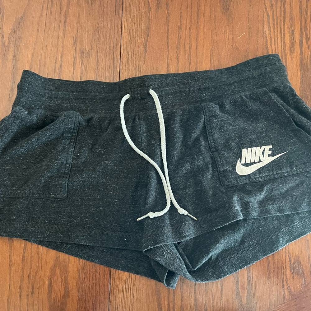 Nike Women's Charcoal Athletic Shorts